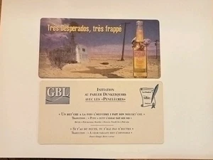 2 Ss Bocks : DESPERADOS repiqué GBL / Les Pénelècres Dunkerquois (modèle 8) - Picture 1 of 2