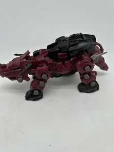 Vintage Tomy Zoids Red Horn Motorized Dinosaur Figur Rot Schwarz Unvollständig - Bild 1 von 7