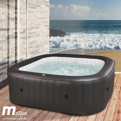 Whirlpool MSpa Vito 6 Personen aufblasbar Pool Wellness Spa 185x185x68cm 2.Wahl - Bild 1 von 4