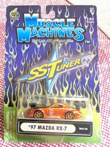 Muscle Machines SSTuner 97 Mazda RX-7 NIB T03-34 NOS Diecast 1:64 Scale - Picture 1 of 3