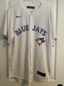 New w/o tags, Mens Nike Genuine MLB Toronto Blue Jays Jersey,size Large - Imagen 1 de 4