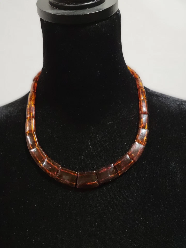 Collar Jay King Babero Ámbar Magnético RARO De Colección  Foto 1 de 4