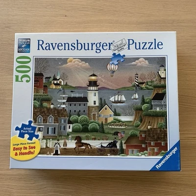 PUZZLE 500 piezas ~ Beacons Cove de Betty Caithness ~ Piezas de gran formato Foto 1 de 3