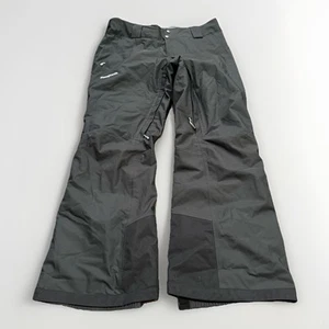 Patagonia Mens Black Recco Insulated Vented Snowboard Ski Snow Pants Size M - Picture 1 of 11