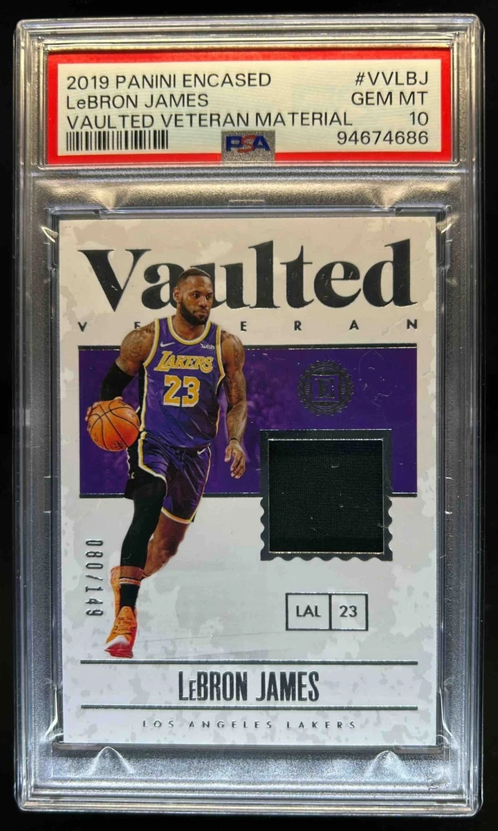 LeBron James Professional Sports Authenticator (PSA) Basketball