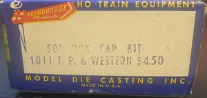 Roundhouse HO - Boxcar 50' T.P.& Western 155057 - 1011 - SWD3 - Foto 1 di 2