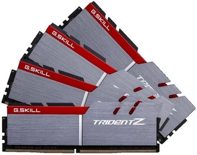 G.SKILL F4-4000C18Q-32GTZ Trident Z Series 32 GB (8 GB x 4) DDR4 4000 MHz - Image 1 of 2