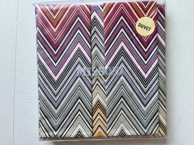 NWT MISSONI MILANO QUEEN DUVET COVER SET, TREVOR - Image 1 of 3