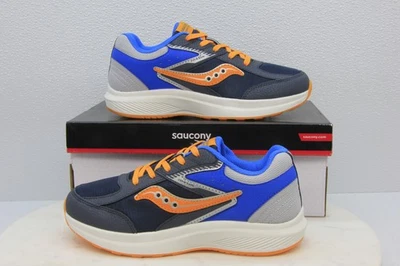 Zapatillas Saucony Cohesion KDZ Azul Marino Piel Juvenil Talla 4.5 Foto 1 de 4