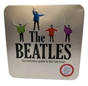 The Beatles Box Set Tin With 4 Vinyl Record Coasters Fab Four Gift NEW - Bild 1 von 6