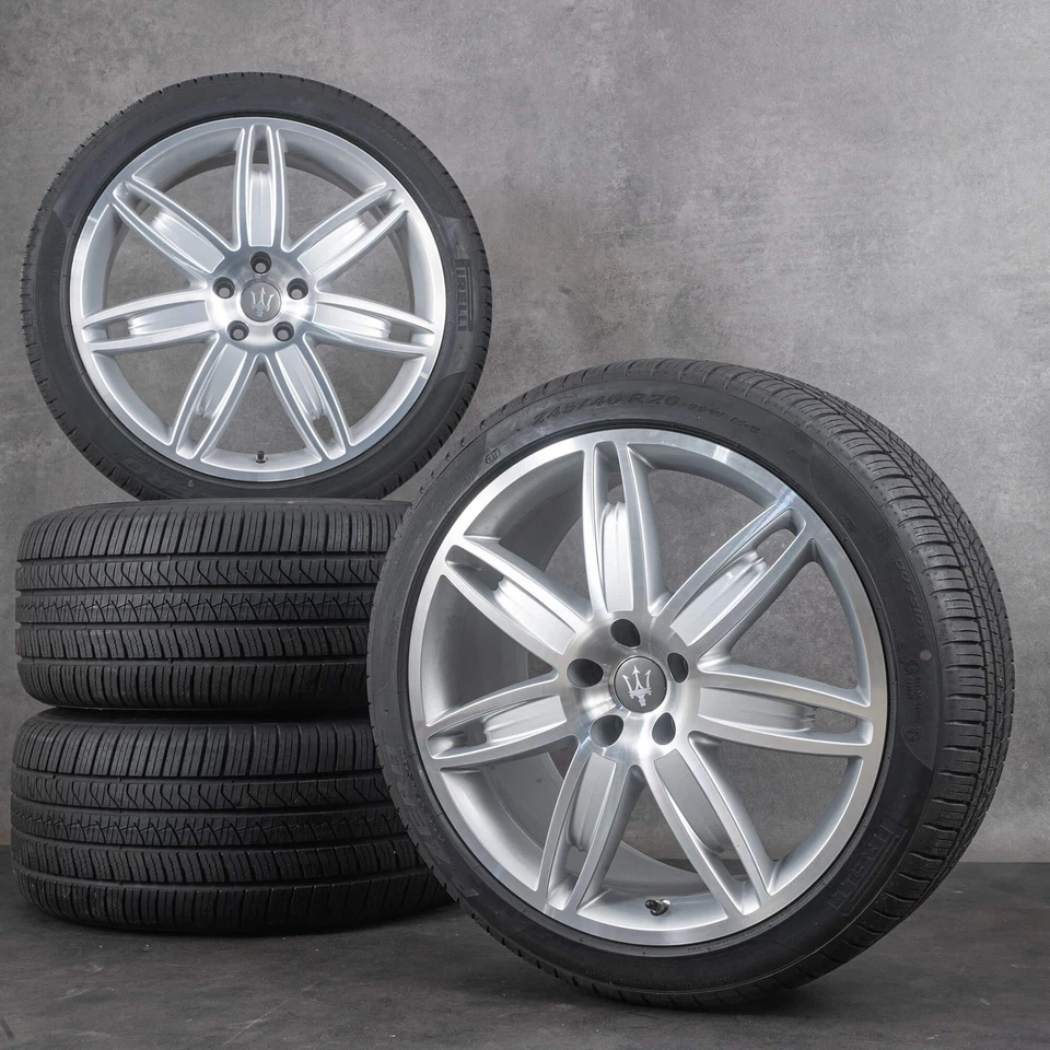 Maserati Ghibli Quattroporte Felgen 20 Zoll Ganzjahresreifen 670010622 NEU - Bild 1 von 4