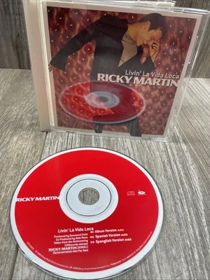 Livin' La Vida Loca [Single] - Audio CD By Ricky Martin -Promo 05/25/99 Release - Image 1 of 4