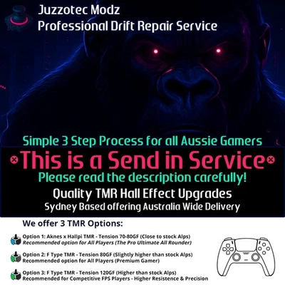 *Send in Service* Sony PS5 Controller TMR Drift Repair Mod Service *Please Read* - image 1 of 4