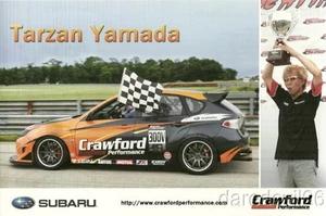 2009 Tarzan Yamada Subaru Drifting Time Attack postcard - Picture 1 of 1