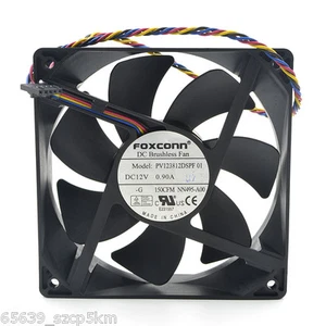 FOXCONN PV123812DSPF 120x120x38mm DC 12V 0.90A 4wire 5pin Cooling FAN - Picture 1 of 4