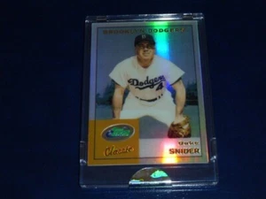 2002 Etopps Internet Exclusive Card Duke Snider Brooklyn Dodgers - Picture 1 of 2