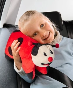 Gurtkissen Marienkäfer Gurtkissen Kissen für Auto kuscheliger Reisebegleiter - Bild 1 von 5