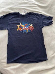T-Shirt Mickey,Goofy,Donald/ Pluto Vintage Disney Store Youth Large - Picture 1 of 3