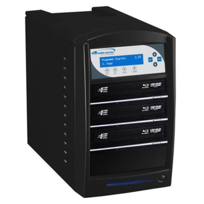 3 Target Network Blu-ray DVD CD Duplicator USB 3.0 + 500GB HDD SharkNet-3T-BD-BK - Image 1 of 4