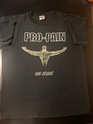 Camiseta De Colección 1999 Pro Pain Act Of God XL Tour Metal Thrash Hardcore Punk Foto 1 de 4