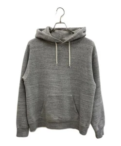 Loop wheel hooded sweatshirt in Japan Cotton color Grey size Medium 2 men's - Picture 1 of 6