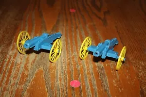 MPC Set of Two American Civil War ACW Blue & Gray Army Cannons - Marx, Timmee - Picture 1 of 10