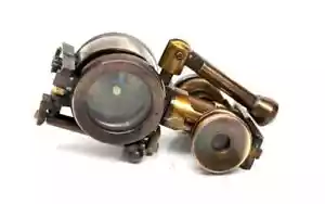 Antique Brass Pocket Binocular Compass Folding Inst Telescope Marin gift item - Picture 1 of 3