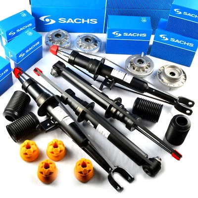 4x Sachs shock absorber + service kit + strut bearing front rear for BMW 5 F11 - Image 1 of 4