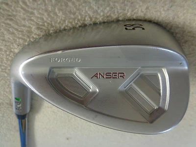 LH - Ping Anser Forged Green Dot 58* Lob Wedge w/CFS Cushin Stiff Steel Shaft - Image 1 of 4