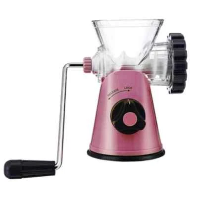 Máquina picadora de carne manual máquina de llenado de salchichas domésticas trituradora de alimentos Foto 1 de 4