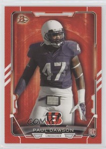 2015 Bowman Rookies Red /199 Paul Dawson #89 Rookie RC