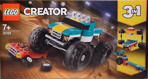 LEGO Creator 31101 Monster-Truck 3 in 1 Muscle Car mit Ziellinie Dragster NEU 