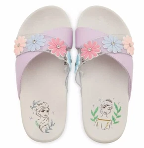 Anna and Elsa Slides Sandals for Kids – Frozen 2 - DISNEY STORE Size 7/8 - Picture 1 of 4