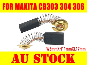 Cepillos de carbono para taladro Makia CB303 CB304 5703R 5806B HM1100 9541 9542 - Imagen 1 de 3
