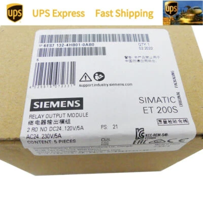 6ES7132-4HB01-0AB0 SIEMENS SIMATIC S7 6ES7 132-4HB01-0AB0 Expedited - Image 1 of 4