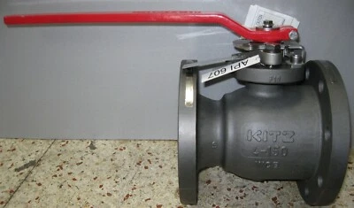 KITZ 4” 150 VÁLVULA DE BOLA ESTÁNDAR WCB BRIDA CARA ELEVADA 150SCTAZM-FS API 607 Foto 1 de 4