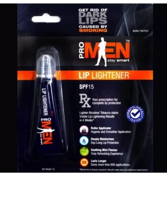 PROMEN Lip Lightener SPF15 for Smokers, Removes Nicotine / Tobacco Stains  - Изображение 1 из 3
