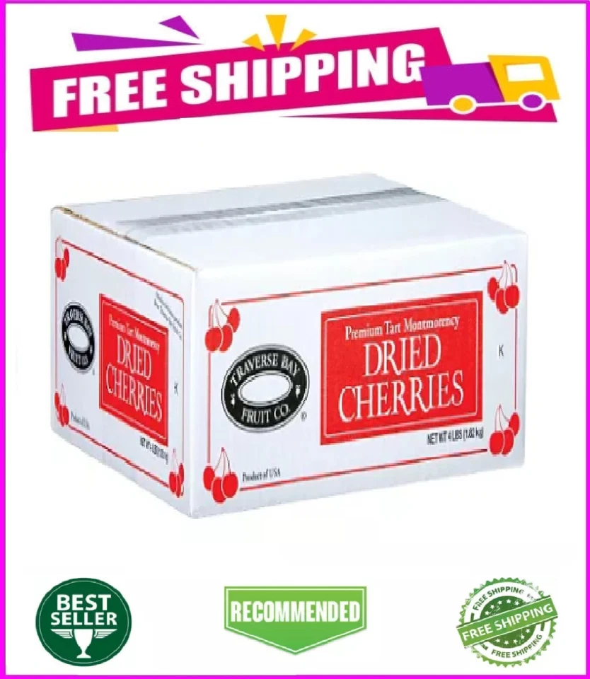 Traverse Bay Fruit Co. Cerezas secas Premium Tart Montmorency (4 lb.) Foto 1 de 1