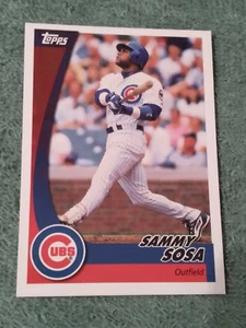 2002 Topps/ Post Cereal Card # 7 Chicago Cubs Slugger Sammy Sosa - Picture 1 of 2