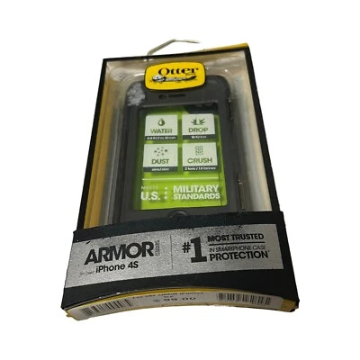 Capa resistente à prova d'água Otterbox Armor Series fabricante de equipamento original para Apple Iphone 4S verde neon - Imagem 1 de 4