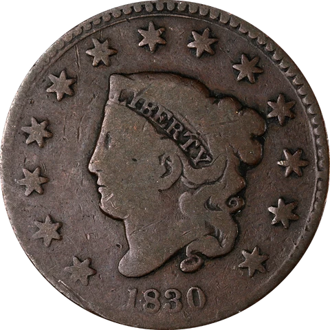 1830 Large Cent Great Deals From The Executive Coin Company Cover