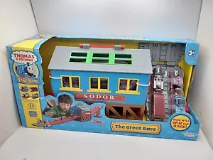 Thomas and Friends Take Along Sodor Covered Bridge Play Set The Great Race 2008 - Picture 1 of 11
