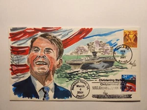 Event Cover Ronald Reagan Christening H/P Wild Horse Cachets 2001 - Picture 1 of 2