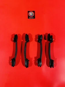 Maniglie Interne Tetto NERE Alfa Romeo 147 Black Line - Foto 1 di 4