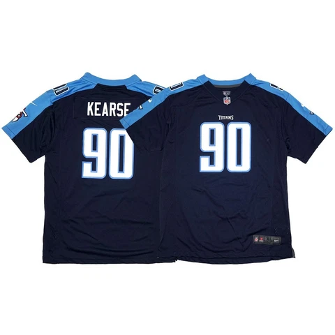 Jevon Kearse Nike Tennessee Titans Nike Game Day Alternate Navy Youth Jersey Cover