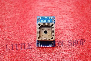 PLCC28 zu DIP 24 Programm IC Buchse Konverter schneller Versand A308 - Bild 1 von 2