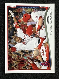 HOWIE KENDRICK #185 2014 Topps Baseball QTY Los Angeles Angels - Picture 1 of 2
