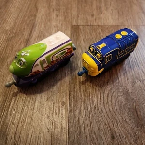 Chuggington Muddy Rocky Koko &  Brewster Diecast Toy Train Tomy  Lot x 2 metal - Picture 1 of 11