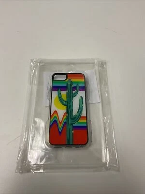 Funda para teléfono iPhone SE3/SE2/8 gravedad cero - Rainbow Cactus Foto 1 de 2