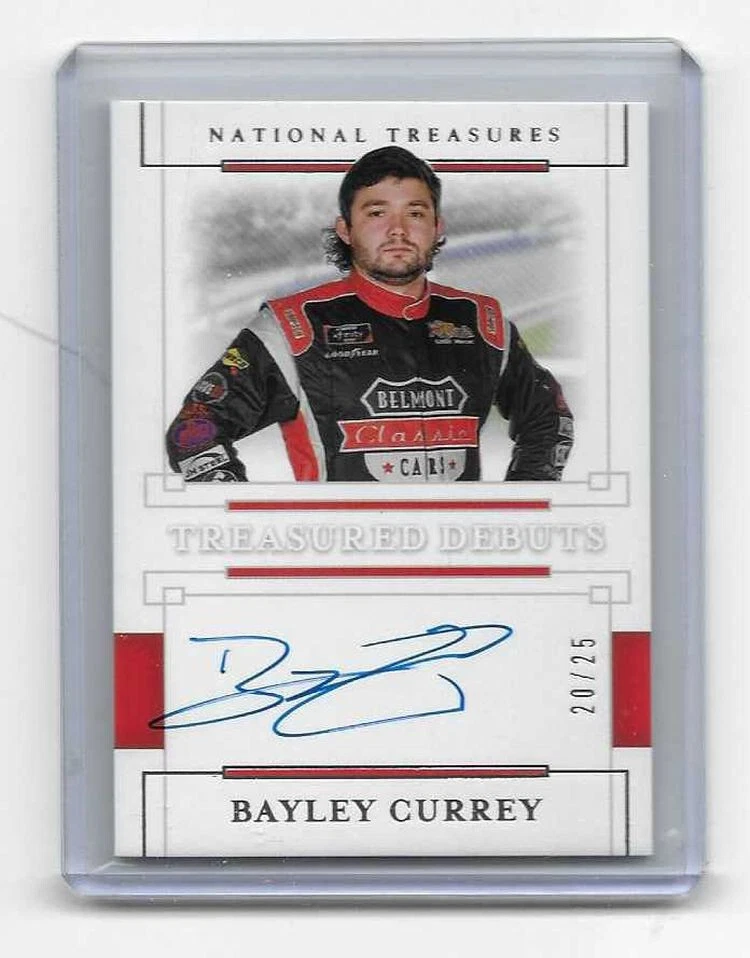 2021 National Treasures Racing NASCAR Treasured Debuts Bayley Currey 20/25 $$$